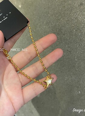 冷淡风星星手链女简约百搭