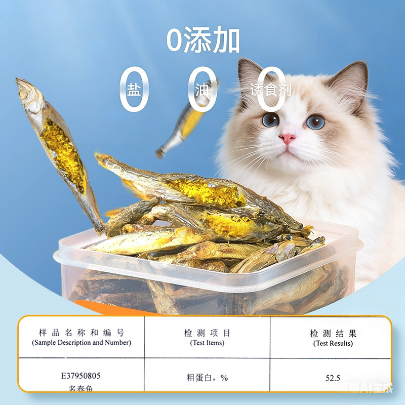 多春鱼冻干猫咪零食满籽小鱼干磨牙棒营养猫粮三文鱼冻干拌粮桶装,淘宝优惠券,粉丝福利购,淘宝优惠卷