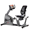 Jason backrest electromagnetic control horizontal exercise bike