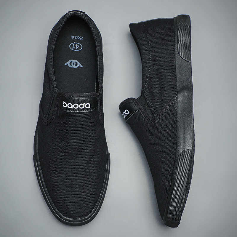 男鞋2025秋秋季单鞋软底防滑透气舒适休闲开车工作鞋帆布鞋劳保鞋,淘宝优惠券,粉丝福利购,淘宝优惠卷