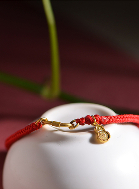 藏珠饰家足金手工吉幸运平安