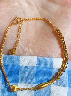 古法小黄鱼爆闪蹦迪珠手链