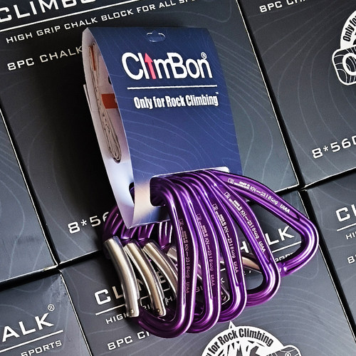 UIAA认证ClimBon超轻快挂锁攀岩登山直门弯门散锁CE认证管门 - 图2