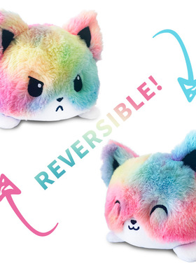 Reversible Unicorn Cat Gato Kids Soft Gift Plushie octopus