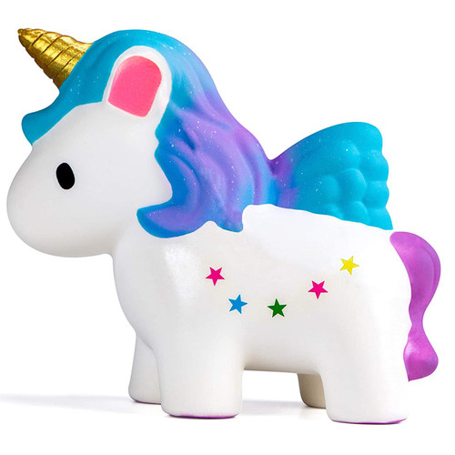 Jumbo  Unicorn Horse Cake Deer Animal Panda Squishies Slow - 图0