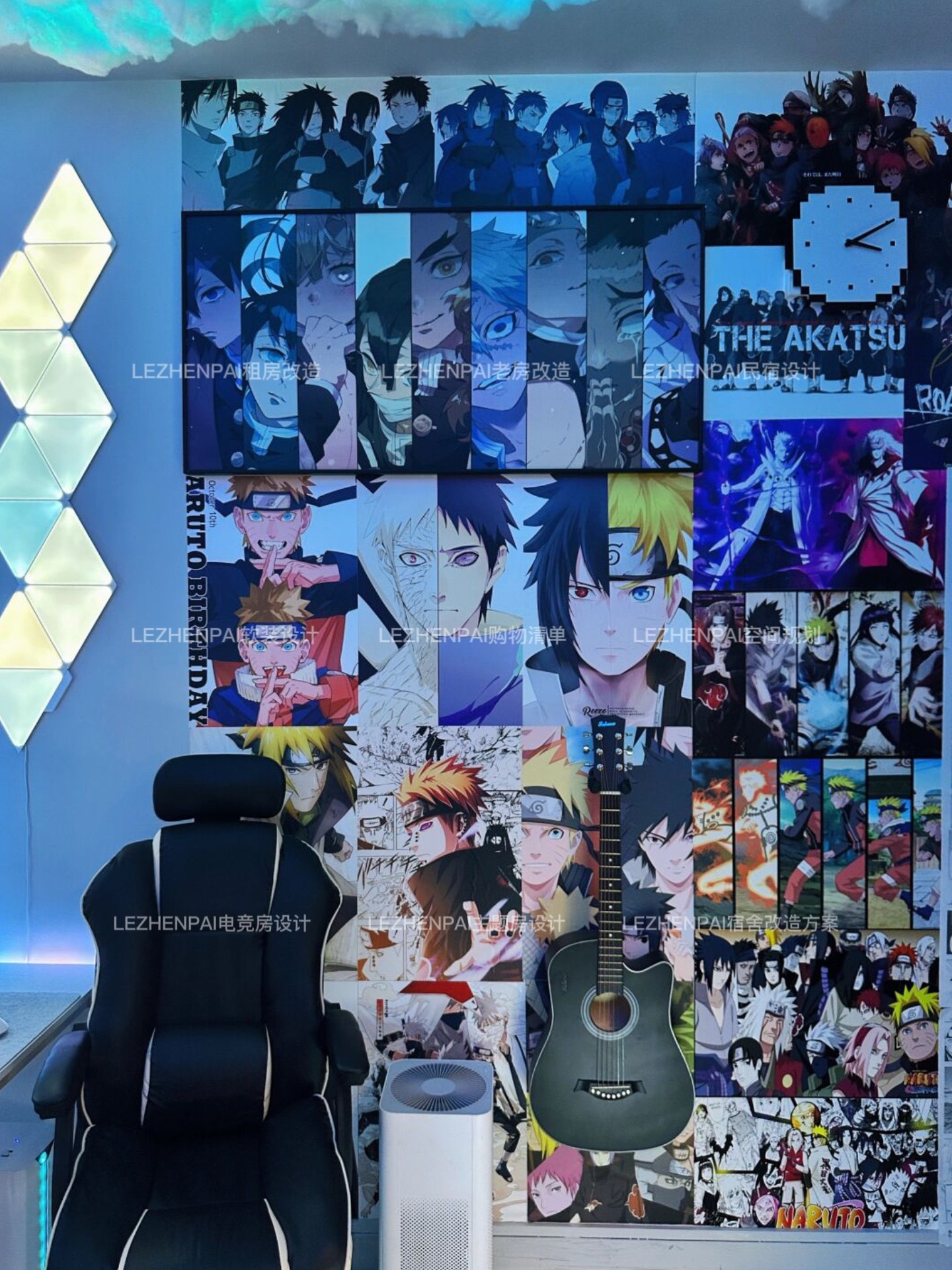 电竞房改造 二手房软装设计老屋翻新男孩的梦想礼物 室内设计搭配 - 图3