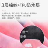 Водонепроницаемая детская дышащая хлопковая простыня для новорожденных для младенца, можно стирать