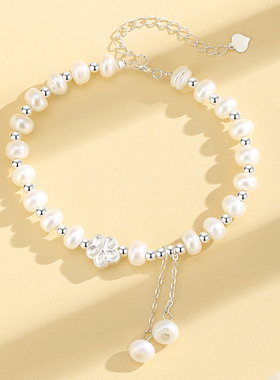 vana珍珠手链纯银女款2026新款