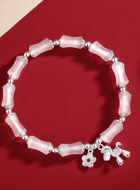 vana马上有钱花手串竹节玉髓