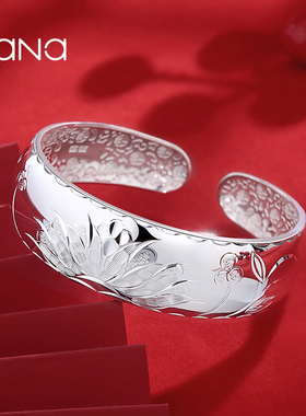 vana足银99轻奢小众手镯