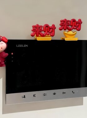 新家的100个快递 | 蜡笔小新可视门铃装饰摆饰客厅桌面入户玄关