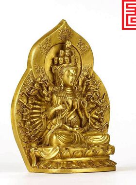 千手观音佛像工艺品摆件