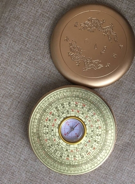 工艺品家居装饰中式随身携带罗盘