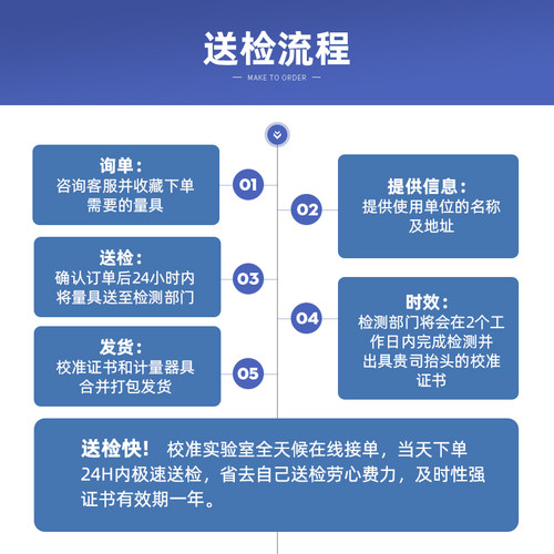 工业高精度钢卷尺带校准证书5米3米10米拉尺计量校准检定检测报告 - 图2