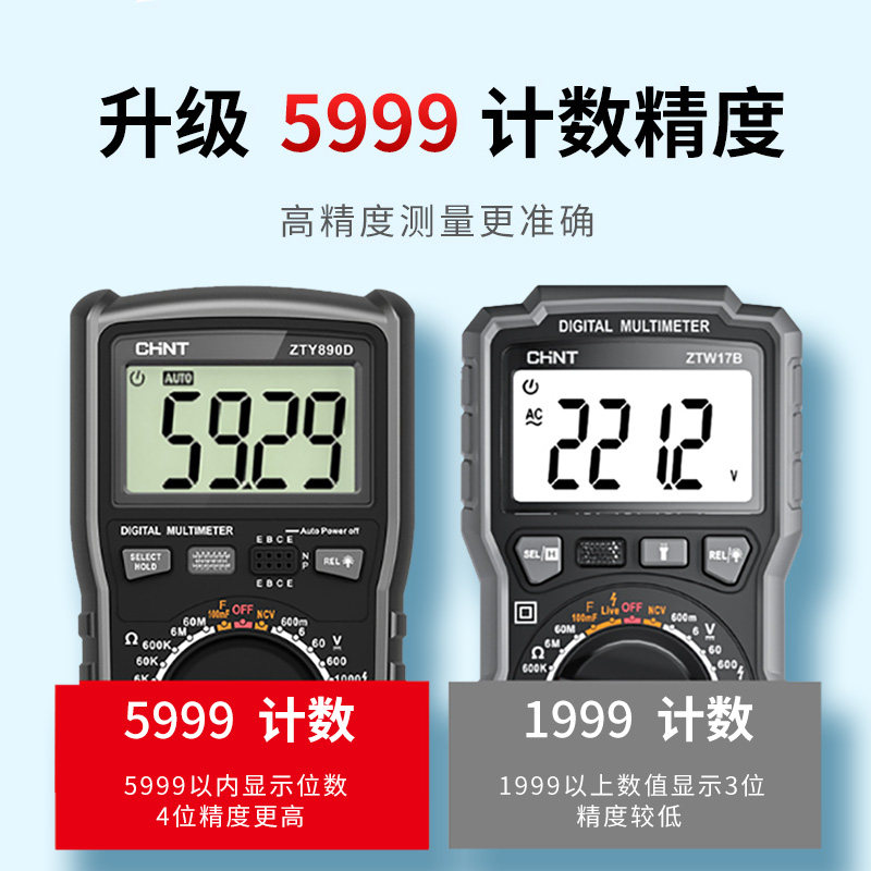  得力霸捌万用表