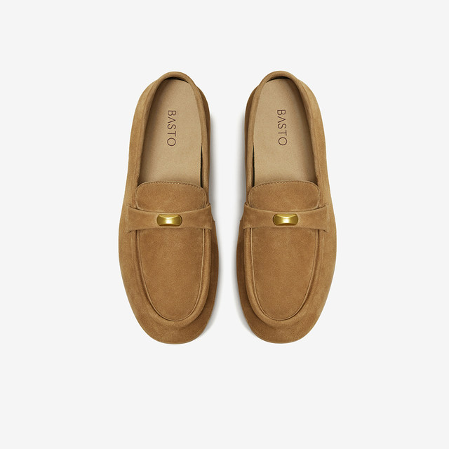 Bestu 2026 Spring New Shopping Mall Loafers Fashionable Retro Trendy Women's Shoes L2682AA6