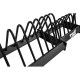 TTCZ movable barbell rack with rollers