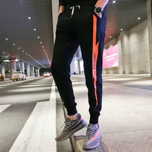 男生小脚修身休闲裤