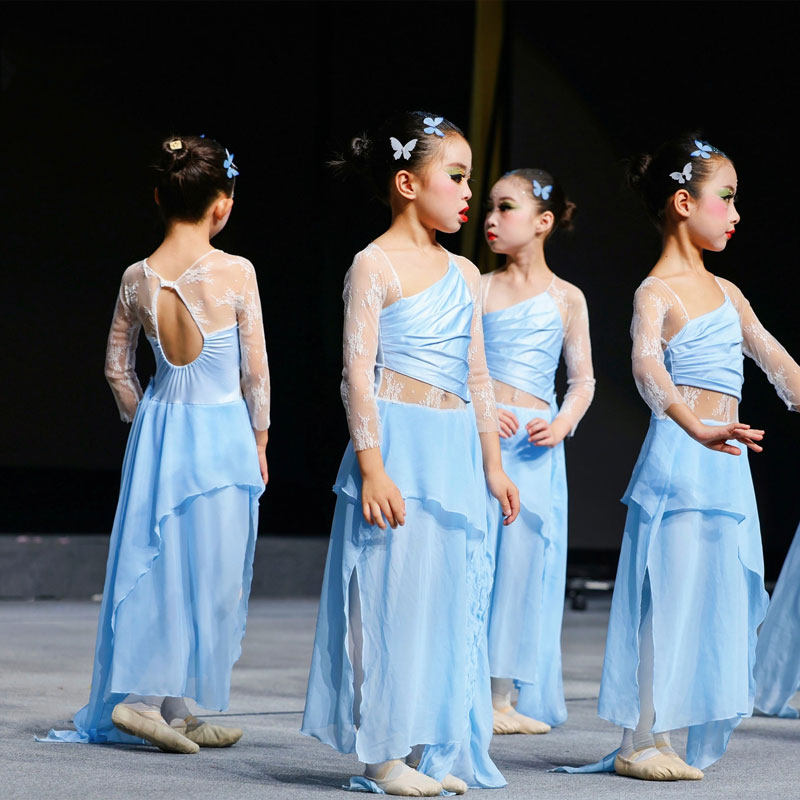 灼灼桃花有十里演出服春三月芒种金晨同款踏浪舞纱衣古典舞蹈服女,淘宝优惠券,粉丝福利购,淘宝优惠卷