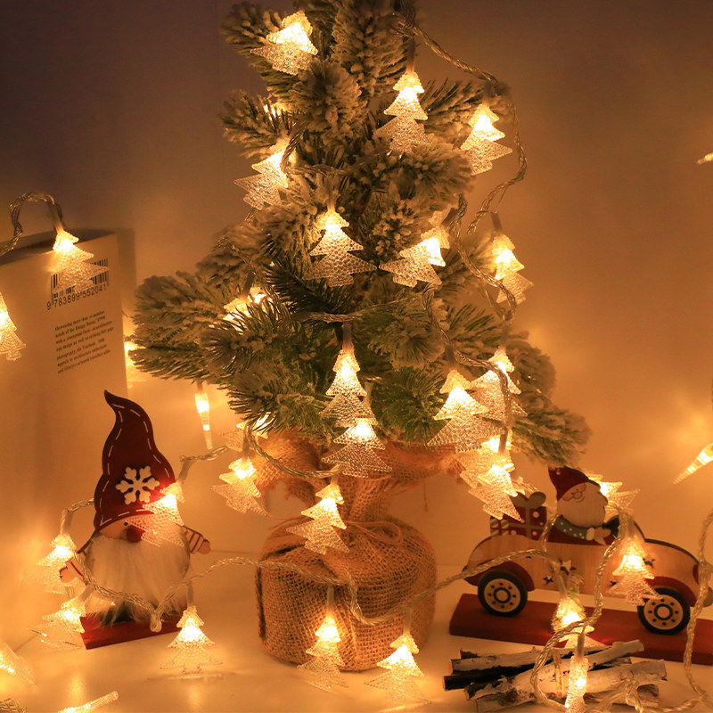 Christmas decoration lights Christmas tree decoration bedroom lights