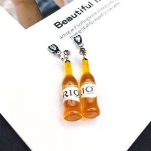 网红同款鸡尾酒耳钉