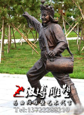 玻璃钢民俗广场舞景观人物雕塑