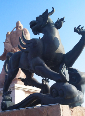 精雕宴玻璃钢铸铜寺庙