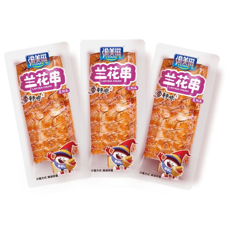 40散装麻辣怀旧零食小包装 渝美滋食品豆腐干