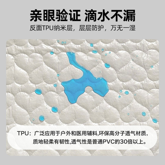 2023 Cotton Fitted Sheet Jelia Waterproof