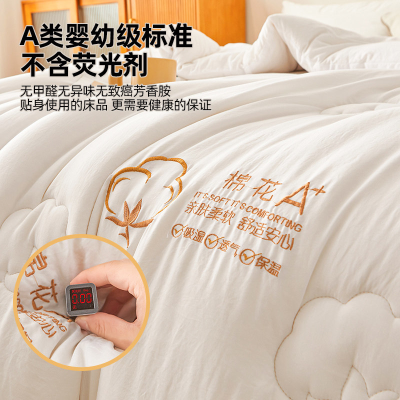 新疆纯棉花被子冬被加厚保暖棉被芯单人全棉花被褥棉絮春秋被子芯