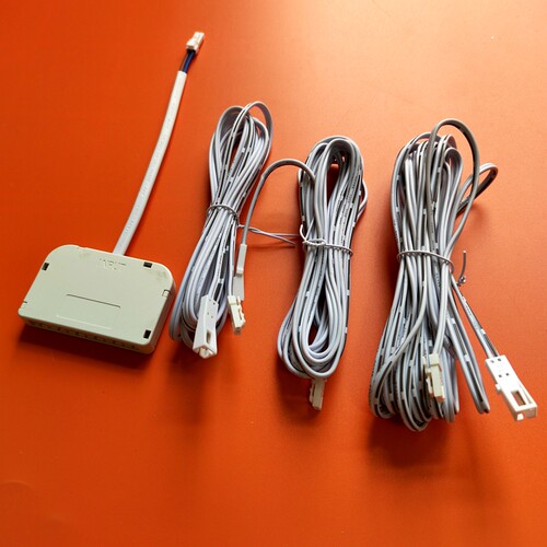 杜邦公插头延长线6孔分线器盒展柜橱柜灯线235米灯带接头12V24V - 图3
