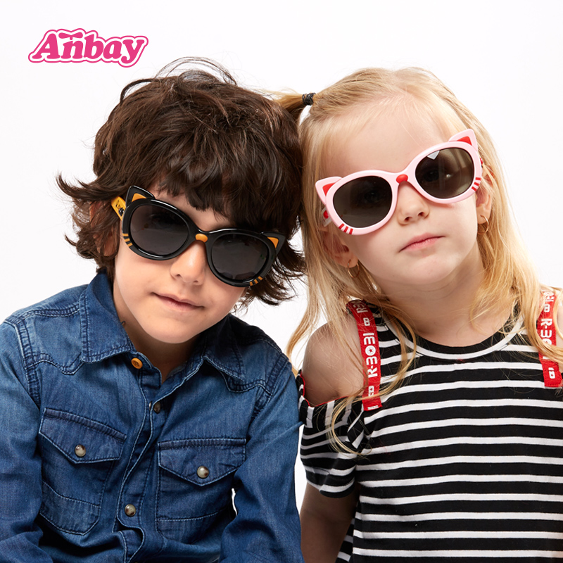 anbay安比防紫外线偏光儿童太阳镜 安比太阳镜