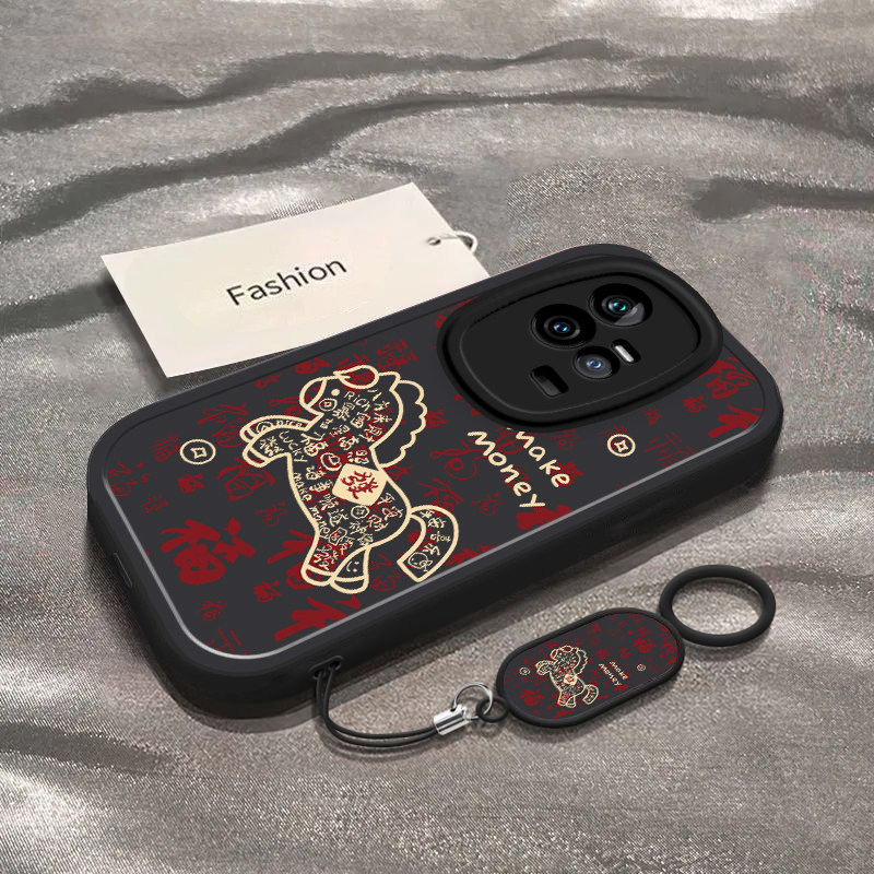 发财福马适用于iQOO11手机壳新年春节马年2026限定iqoo11s男女新款V2304A全包防摔保护套iQOO11Pro专用外壳,淘宝优惠券,粉丝福利购,淘宝优惠卷