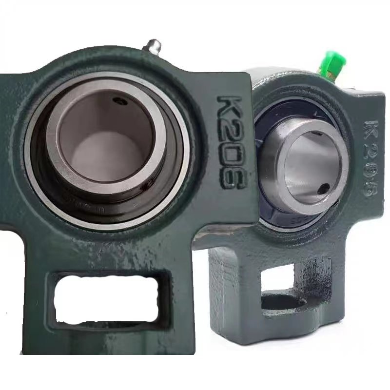 加宽槽滑块外球面带座轴承UCK204 K205 K206 K207 K208 209 210 - 图2