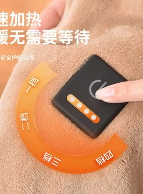 乐沃可防风保暖披肩珊瑚绒户外露营办公室家用热毛毯褥子暖身盖毯
