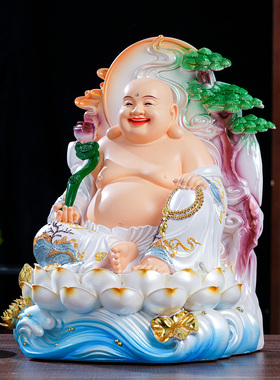 树脂玻璃钢大肚弥勒佛招财摆件