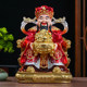 New God of Wealth from all directions, resin Buddha statue, Yuanbao God of Wealth, shop opening office fortune-enhancing ornaments