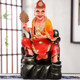 Miaoshan resin Jigong Buddha statue painted Arhat