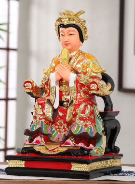 16寸极彩泰山奶奶树脂