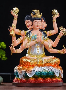 斗姆元君梵气斗母娘娘树脂摆件