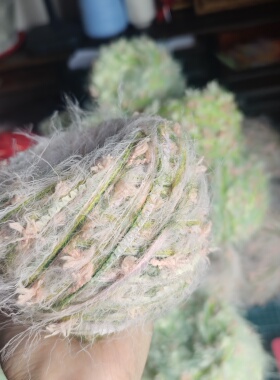 现货粉绿色系春季多巴胺色彩手混线DIY线材100克