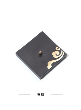 永庆堂紫光檀木香插创意香座