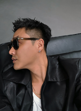 宋春江同款 新款韩版墨镜男女同款时尚高级感透明框显瘦遮阳镜