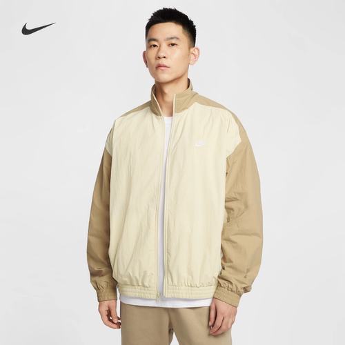 Nike耐克男装2025秋季新款AS M NK DNA复古梭织立领夹克FB7500 - 图1
