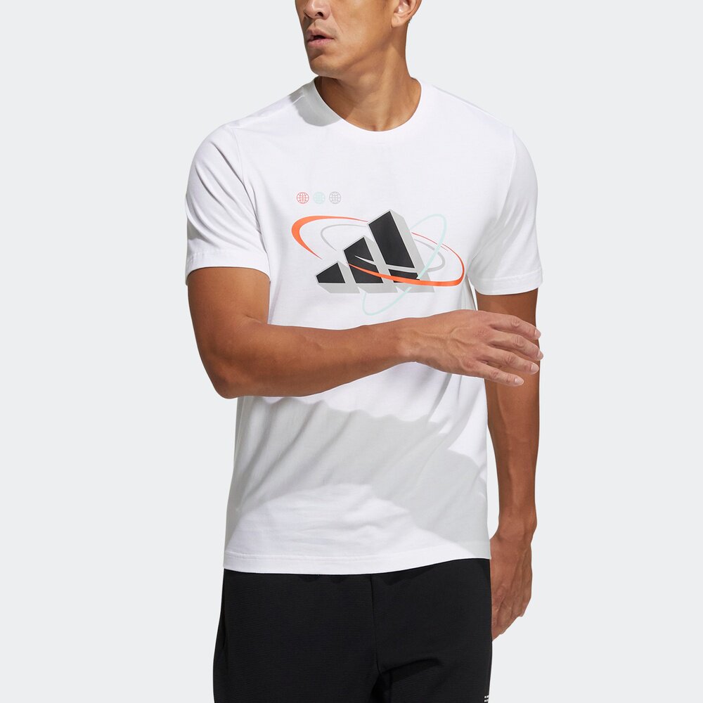 adidas阿迪达斯商场同款2021夏季新款男子运动型格短袖T恤GP0856