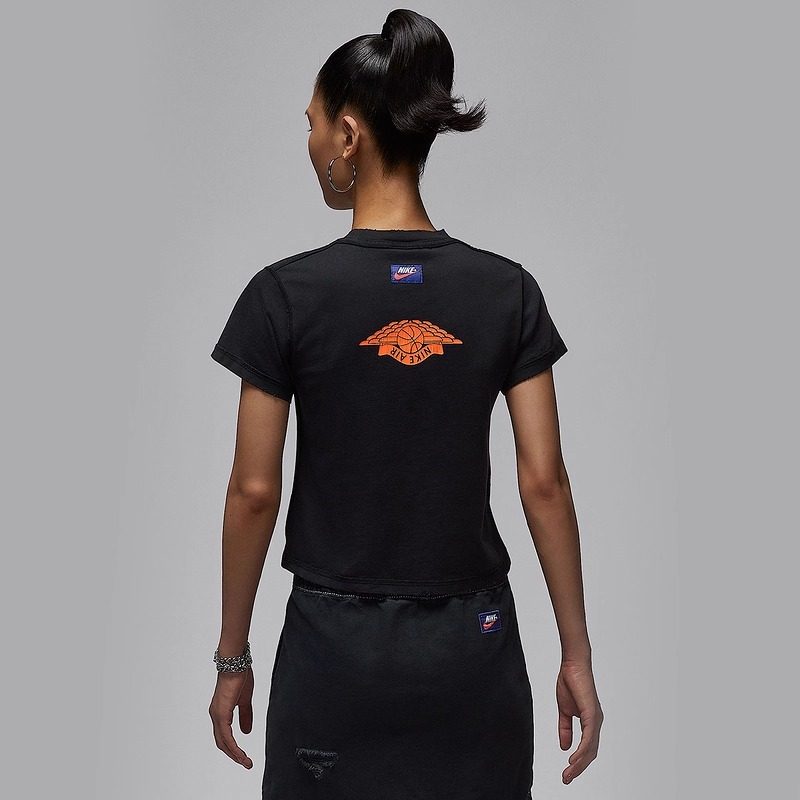 Nike耐克女装2025秋季新款SHGF GFX TEE休闲圆领短袖T恤IH2485-图0