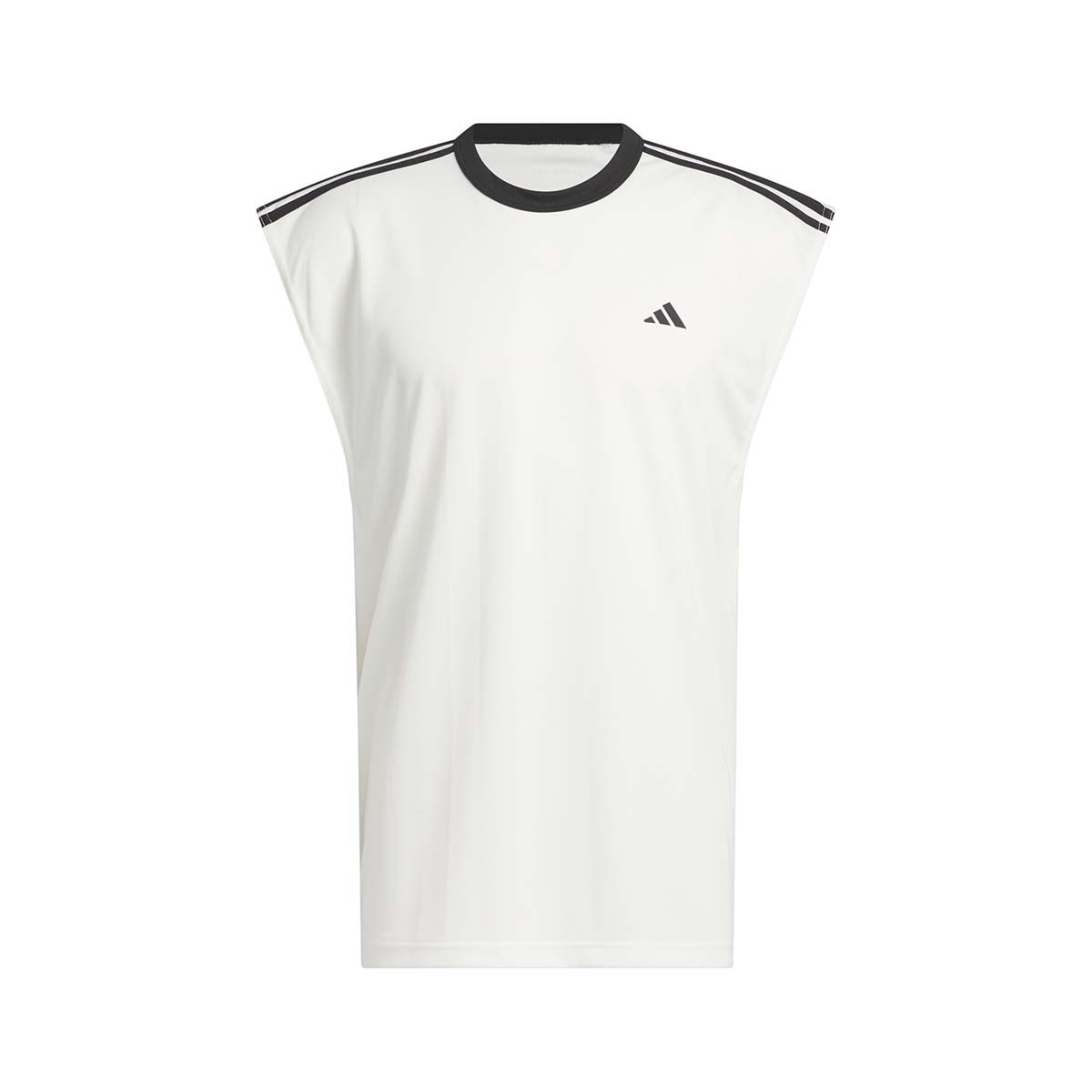 Adidas阿迪达斯2024春新款男装运动T恤跑步健身训练服背心IN2574