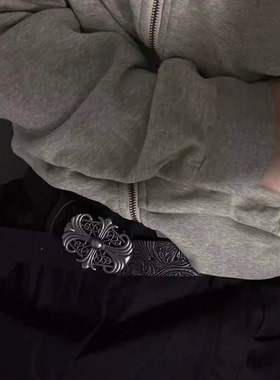 小众复古风铆钉腰带美式亚比皮带