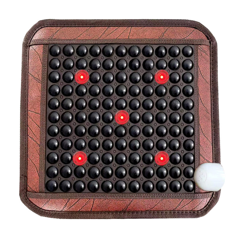 电加热理疗办公椅垫温热养生热敷赭石麦饭石托玛琳远红外红光坐垫,淘宝优惠券,粉丝福利购,淘宝优惠卷