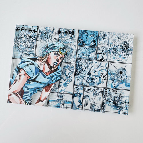 JOJO的奇妙冒险飙马野郎周边乔尼动漫谷子二次元立牌亚克力砖摆件 - 图3
